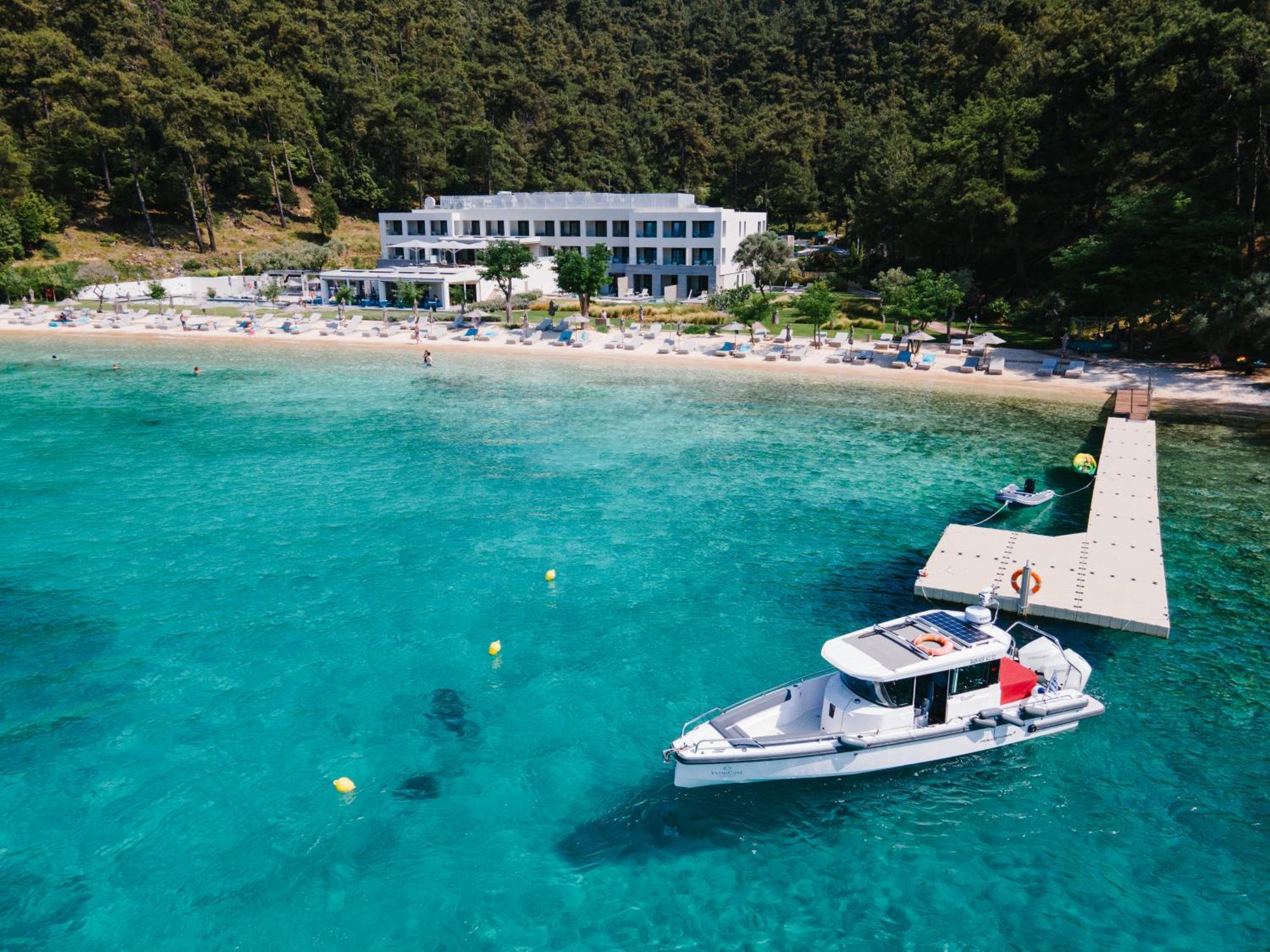 Vathi Cove Luxury Resort & Spa Chrysi Ammoudia Zewnętrze zdjęcie